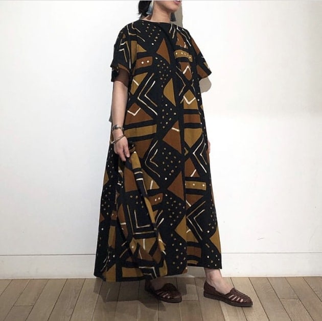 定価23,000円+税オアスロウ×ビームスボーイ/別注アフリカンプリントスカート orSlow＞×＜BEAMS BOY＞｜ビームス 町田｜BEAMS