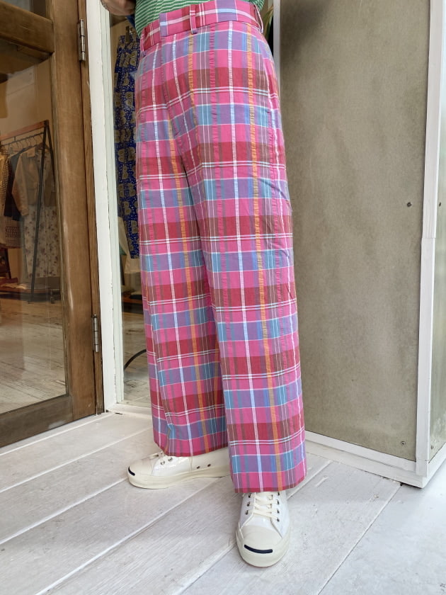 元気になれる、鮮やかチェックパンツ！！！｜ビームス ボーイ
