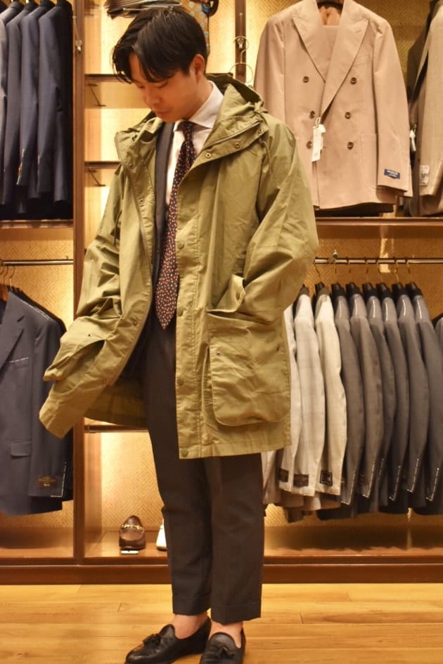 オーバーサイズ＜Barbour＞フーデッドビデイル｜ビームス 立川｜BEAMS