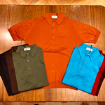 今欲しい＜JOHN SMEDLEY＞ニットポロシャツ