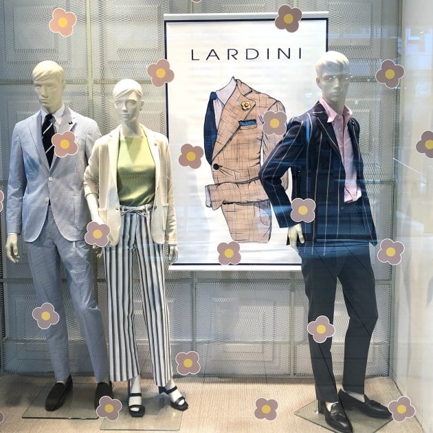 春めいた Lardini がお出迎え ビームス ハウス 丸の内 Beams