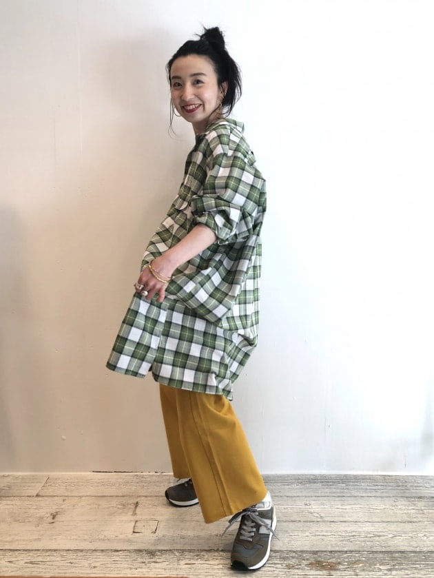 individualized shirts × beams boy　長袖シャツ