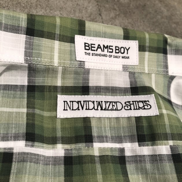 INDIVIDUALIZED SHIRTS〉× BEAMS BOY！！｜ビームス ボーイ 原宿