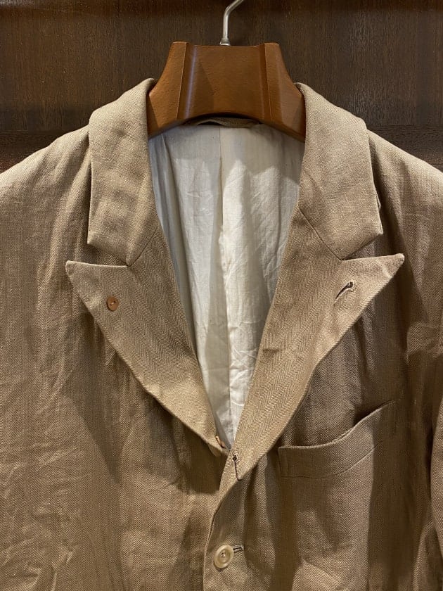 A VONTADE アボンタージ 【BEAMS F ビームス 別注 LINEN POTTER JACKET