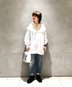 ＜BEAMS T＞大人気の定番Tシャツを、女性スタッフはこう着る！！