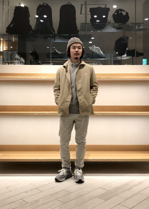 DANTON × BEAMS 別注ナイロンステンカラーコート 38 M 期間限定