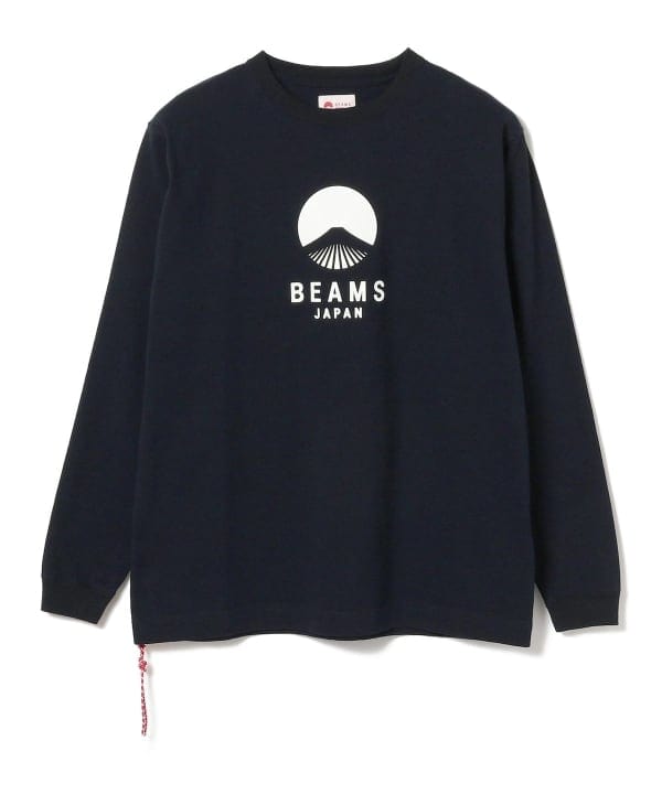 オリジナルロゴプリントロングスリーブT”｜BEAMS JAPAN（ビームス