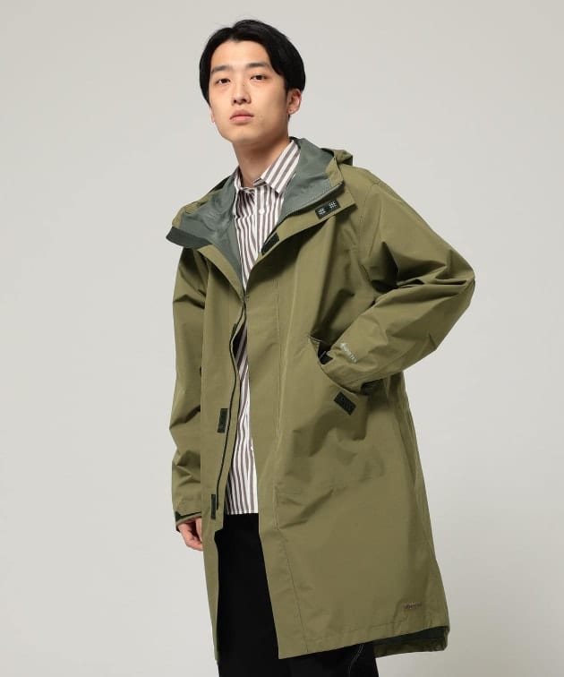 Marmot × BEAMS /別注 GORE-TEX(R)シャワーモッズコートメンズ