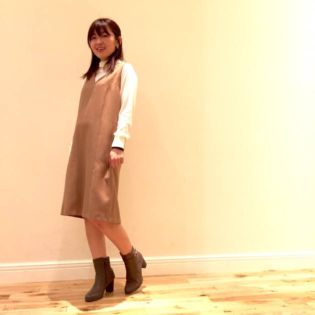 可愛く！でも大人っぽくジャンスカ