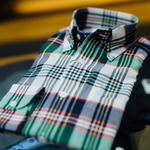 BEAMS F マドラスチェックシャツ
