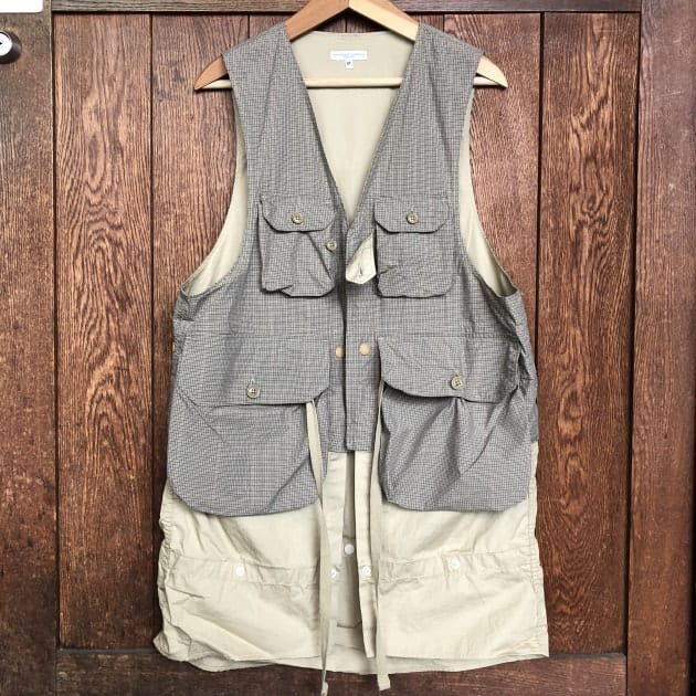 Engineered Garments Game Vest XS www.libraryscore.net