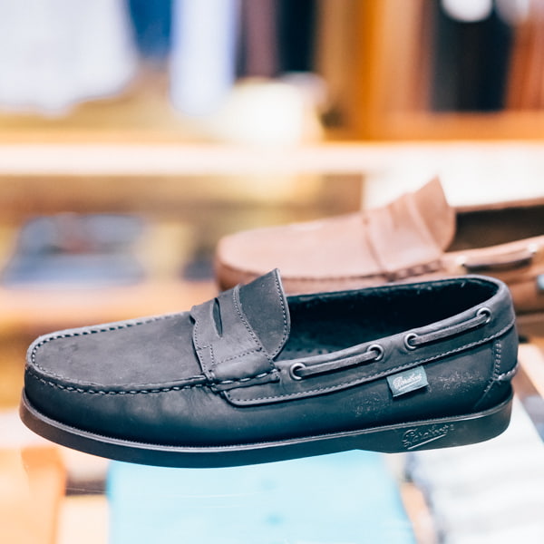 Paraboot×BEAMS パラブーツ×ビームス コラボ デッキシューズ-