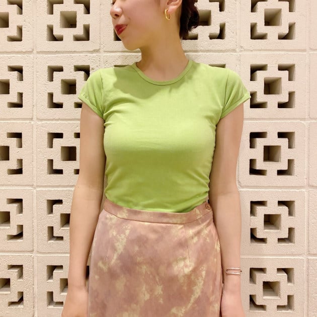 Baserange ベロアシャイニーTシャツ 上り詰め 