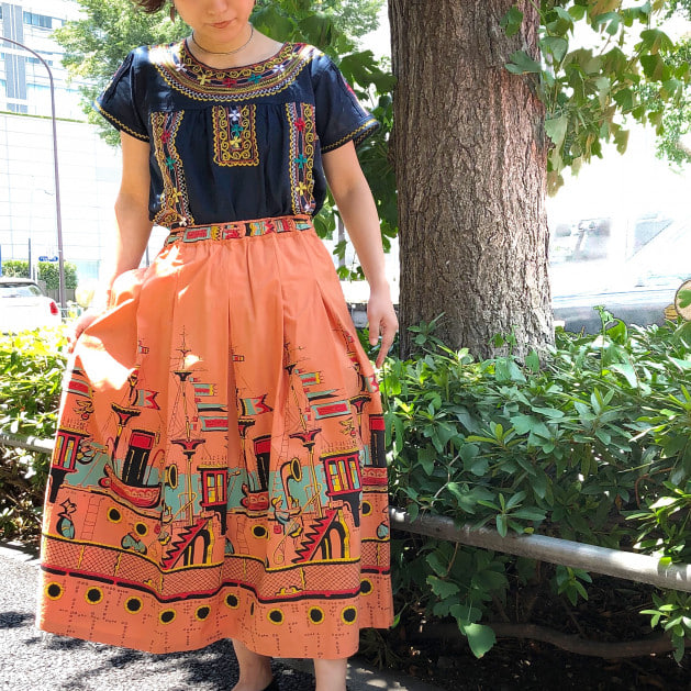 未使用 fennica ビームス フェニカ スカート fennica（フェニカ）【別注】O'NEIL OF DUBLIN / ラップスカート