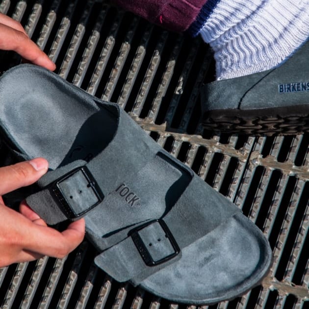 ブランドの】 BIRKENSTOCK BEAMS 別注 アリゾナ スエード xmEUC