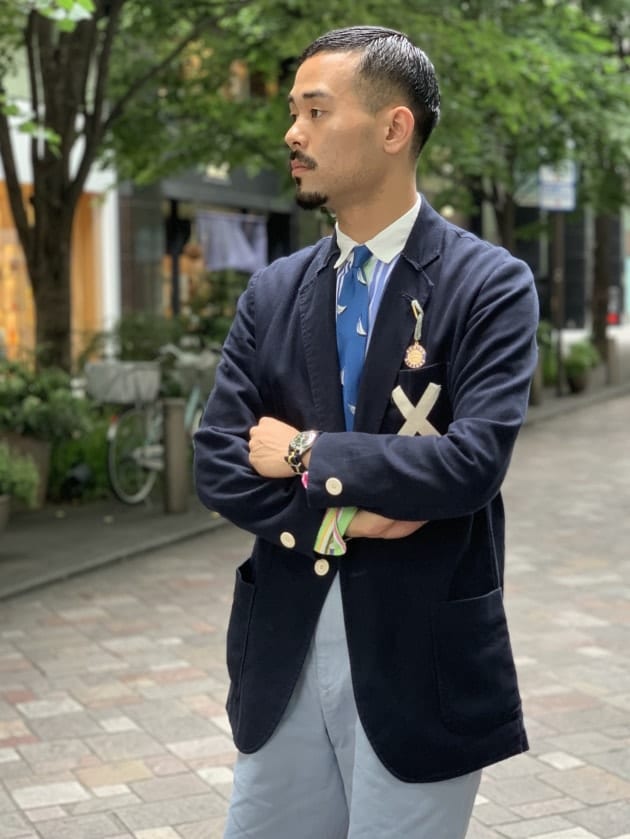 BEAMS PLUS（ビームス プラス）Band Collar 120/3 Broad Classic