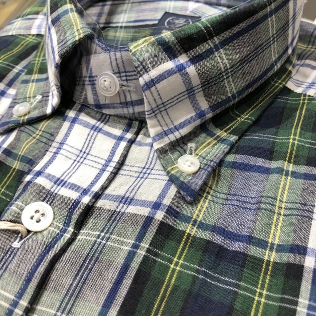 緑のマドラスチェック〈BEAMS F〉｜ビームス 二子玉川｜BEAMS