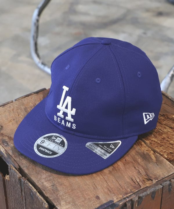 BEAMS 別注 NEWERA BackLogoCap24AW ドジャース BEAMS 別注 NEWERA BackLogoCap24AW ドジャース