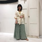 ＜ Ray BEAMS ＞軽やかで大人なマキシスカート入荷！