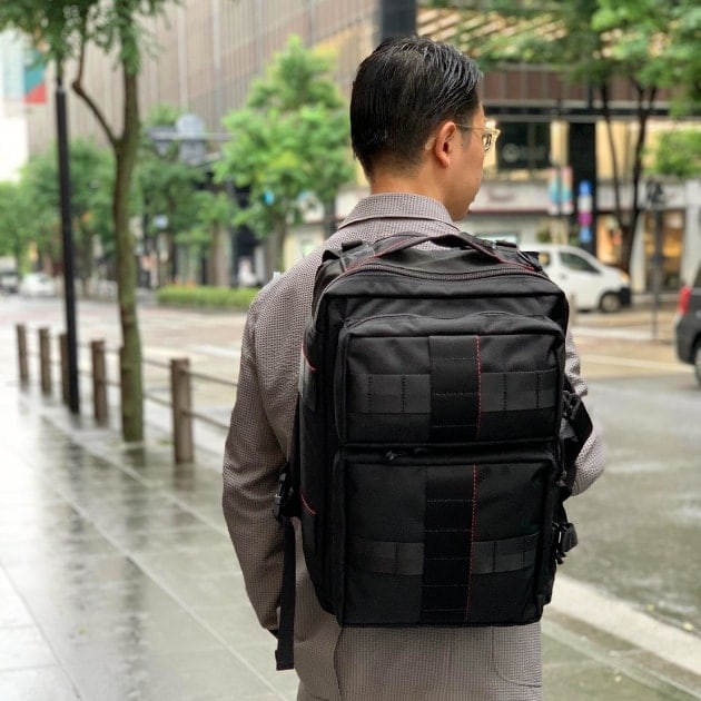 美品BRIEFING BEAMS PLUS 別注3WAY BAG ブラック米国製 - ビジネスバッグ