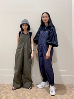 7/14のインスタライブのおさらい。低身長高身長コーディネート＜BEAMS BOY＞のオーバーオール編。