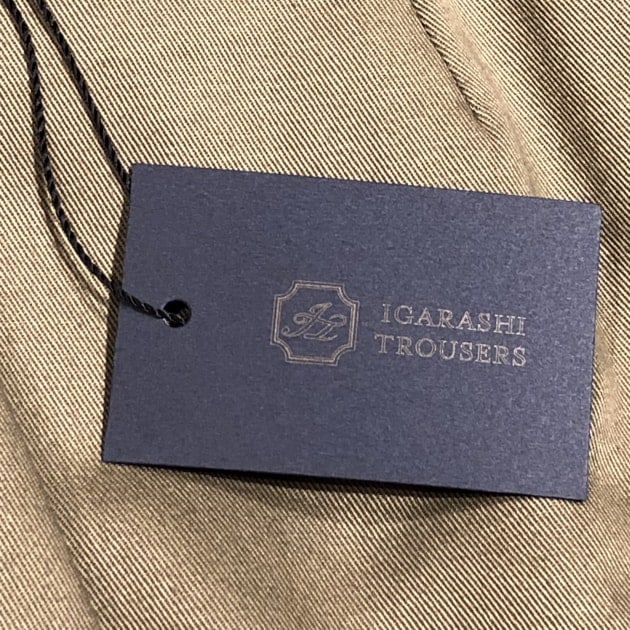 New Arrival ＜IGARASHI TROUSERS＞コットンパンツ