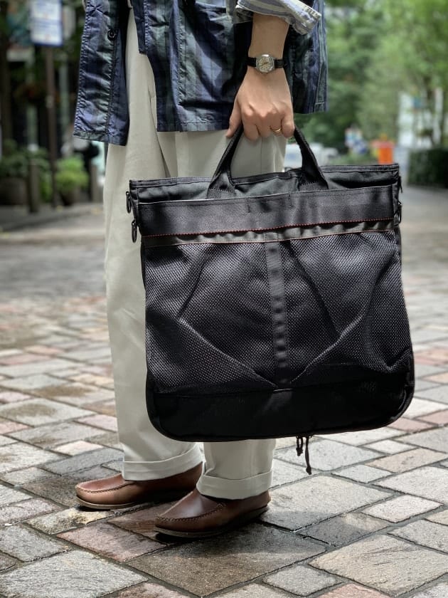 PORTER × BEAMS 40th タンカーインディゴ ヘルメットバッグ