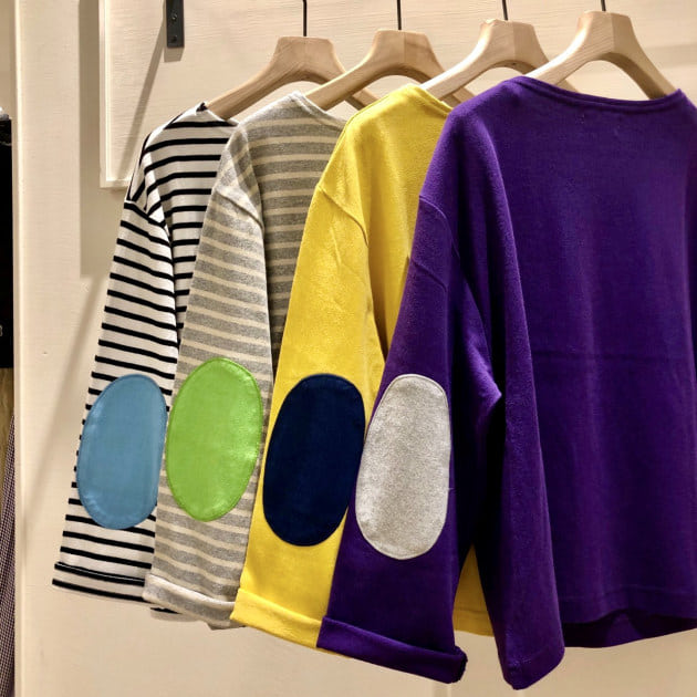 定番のボーダーTシャツ!エルボーパッチがポイント☆|ビームス 定番のボーダーTシャツ!エルボーパッチがポイント☆|ビームス
