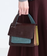 【予約】20FWおすすめ！クロコ風バンドバッグ