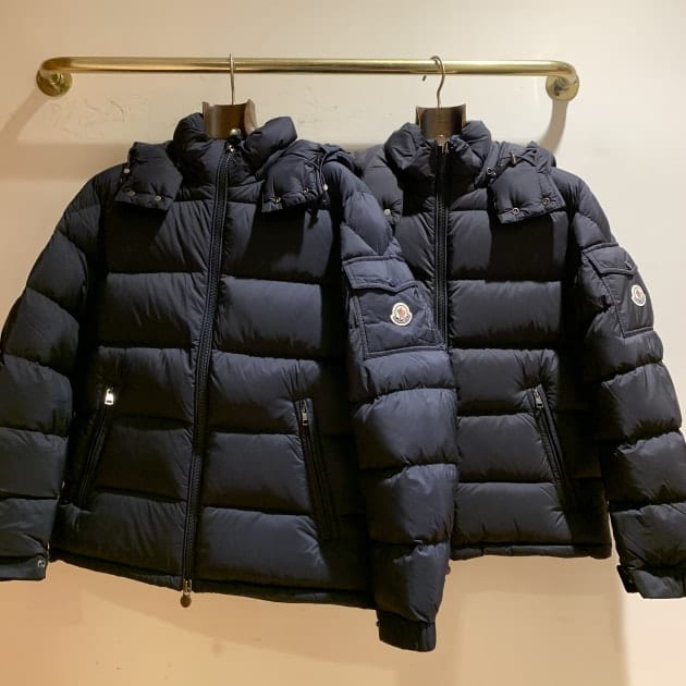 Moncler Maya BEAMS別注サイズ0 2019年モデルネイビーメンズ