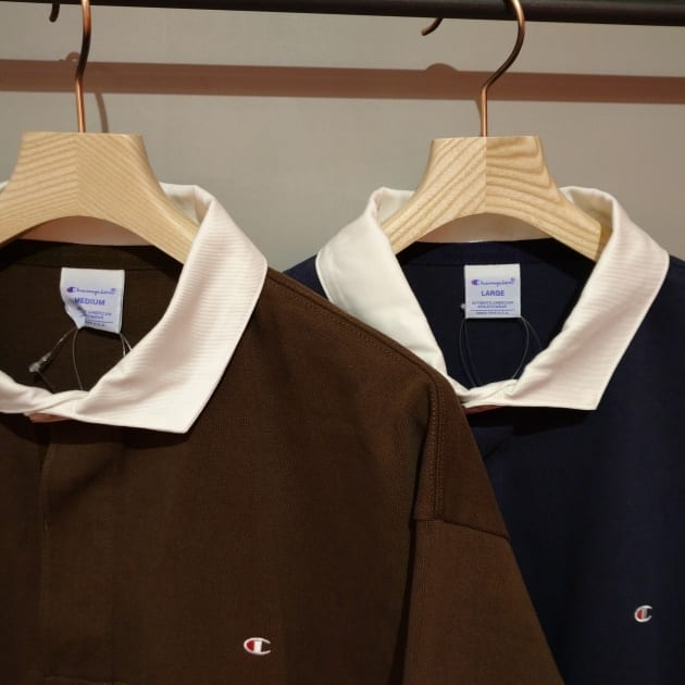 Amazon | [ビームス] L/Sポロ Champion 別注 ロングスリーブ