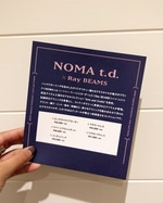 テキスタイルが魅力的な＜NOMA t.d.＞