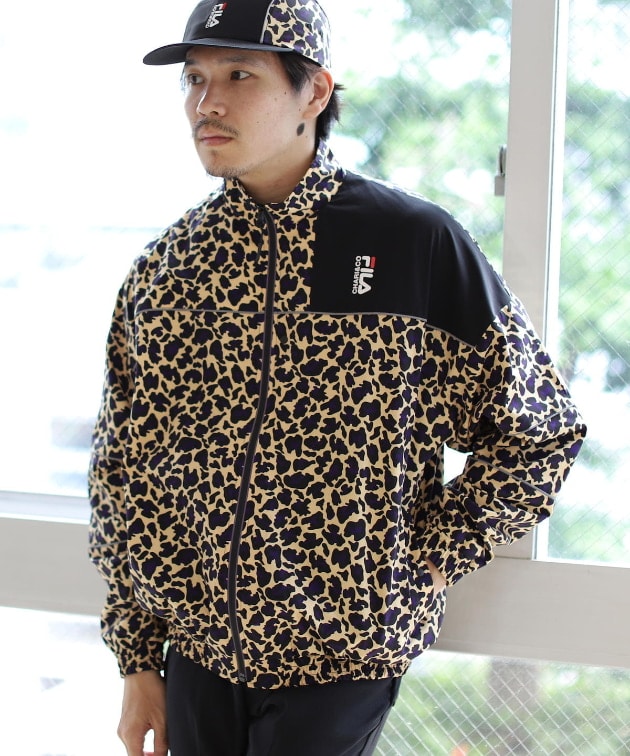 Fila leopard print clearance fleece