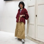 レトロな雰囲気漂う＜ BEAMS BOY ＞のギャザースモック