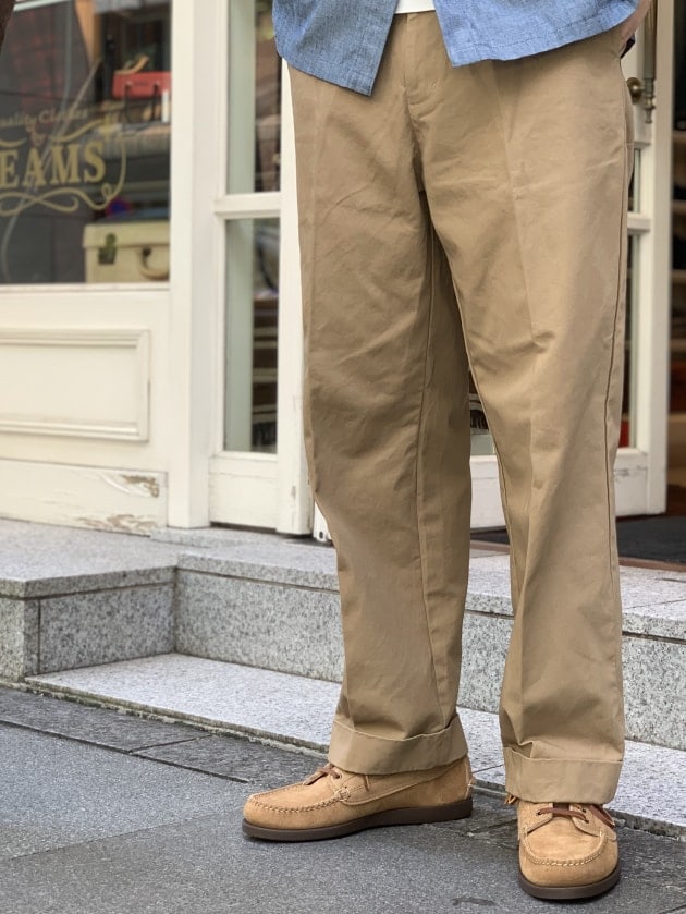 Almighty Chino Trousers ～Westpoint Cloth WIDE CHINO TROUSERS