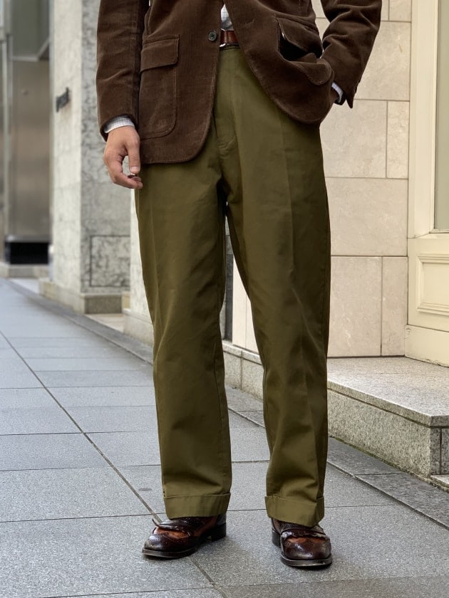 Almighty Chino Trousers ～Westpoint Cloth WIDE CHINO TROUSERS