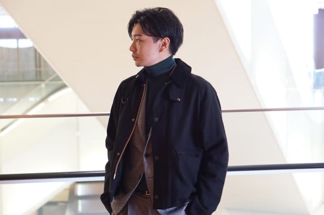 Barbour×BEAMS F 別注 スペイジャケット バブアー SPEY-