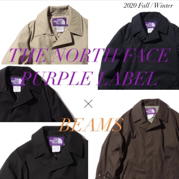 【20FW】THE NORTH FACE PURPLE LABEL × BEAMS