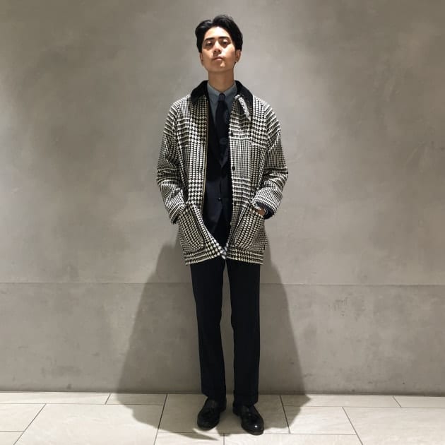 BEAMS F別注 Barbour BEDALE マラリウス社 グレンプレイド