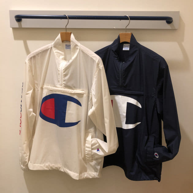 Champion × BEAMS GOLF パッカブルプルオーバージャケット - ウエア 