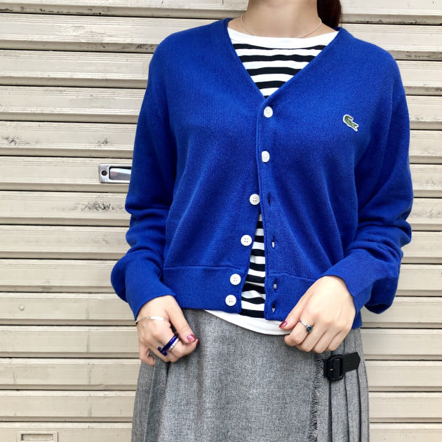 LACOSTE for BEAMS / 別注 Wool Cardigan - トップス