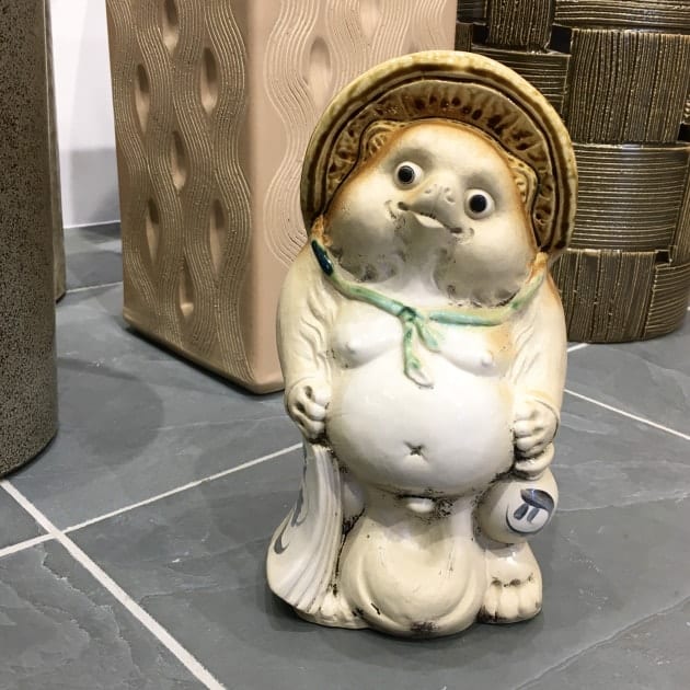 腹鼓を打つ