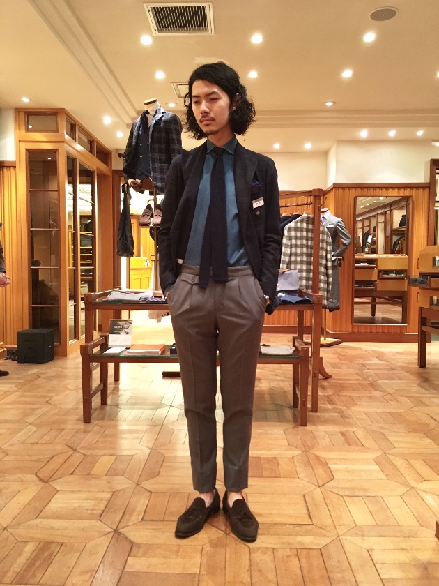 SALE／85%OFF】 INCOTEX インコテックス BEAMS 別注 WOOL SLACKS 46