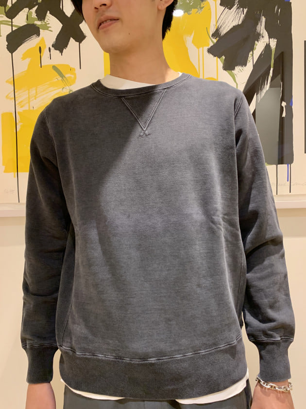 REMI RELIEF×BEAMS PLUS / 別注 スウェット クルーネック