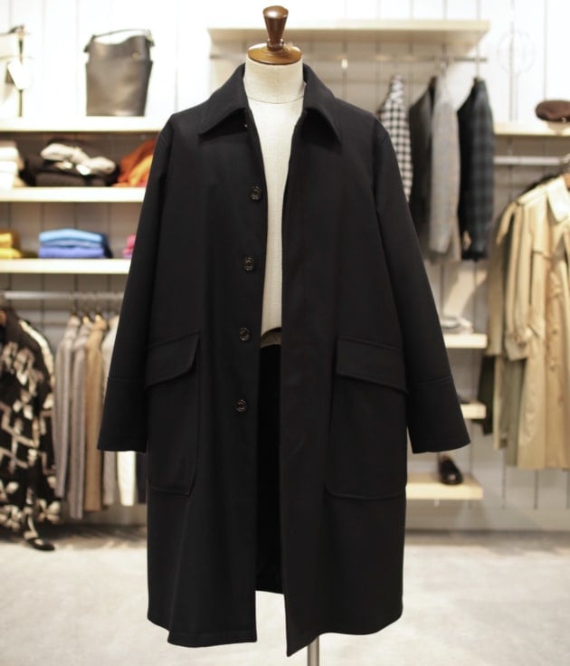 Sealup>ブラックステンカラーコート|ビームス ライフ 横浜|BEAMS Sealup>ブラックステンカラーコート|ビームス ライフ 横浜|BEAMS