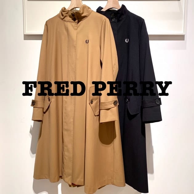 Fred perry 秋冬コート - ロングコート