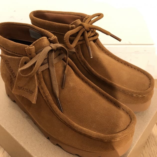 Clarks】×【BEAMS BOY】別注ワラビーブーツ ゴアテックス 10/3発売