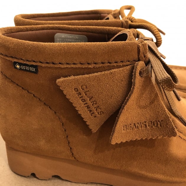 Clarks】×【BEAMS BOY】別注ワラビーブーツ ゴアテックス 10/3発売