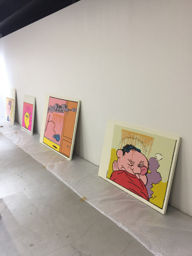 明日、10月9日より我喜屋位瑳務 個展 「GUNIEA MATE」スタート