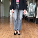 【足長効果期待！大人気デニム！】